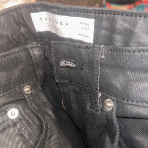 Coated jeans